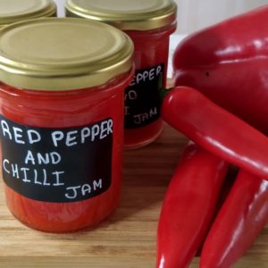 Red pepper and chilli jam
